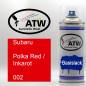 Preview: Subaru, Polka Red / Inkarot, 002: 400ml Sprühdose, von ATW Autoteile West.